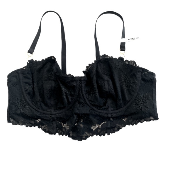 AERIE➕NEW Real Power Midnight Lace Bra - Picture 5 of 10